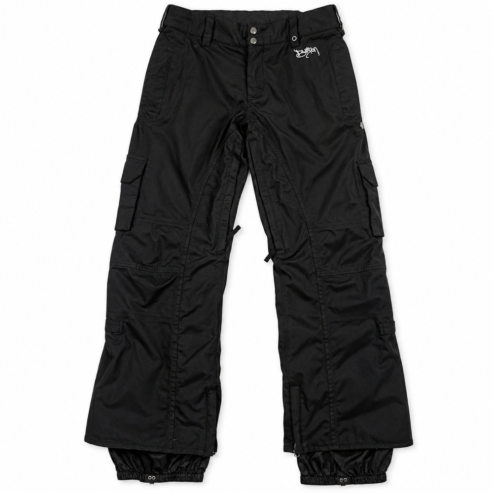 Burton Snowboard Cargo Mens Black Insulated Winter Snow Pants